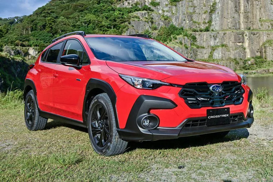 2023 Subaru Crosstrek red