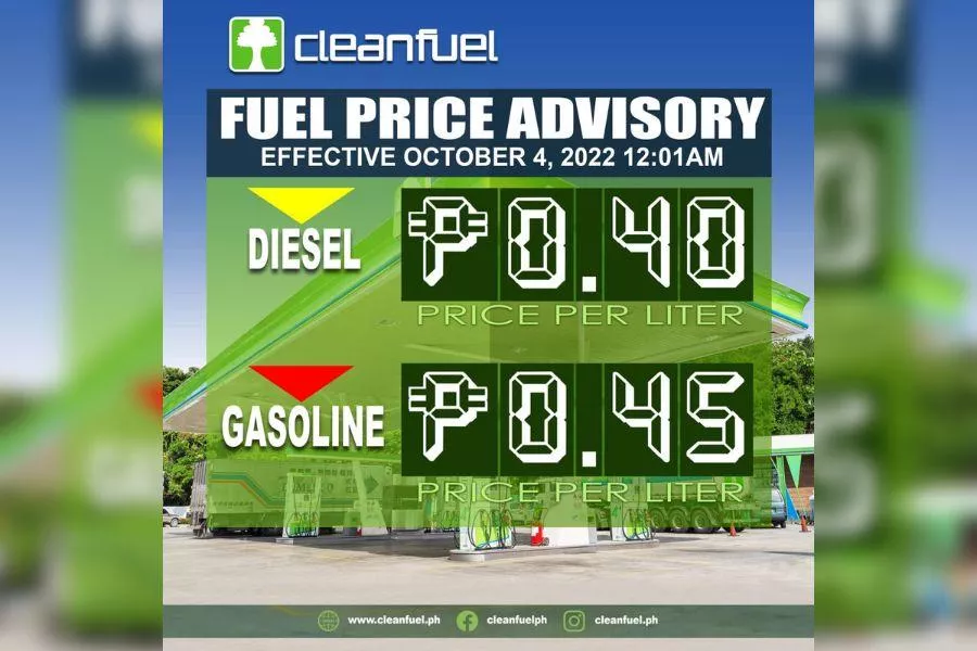 Cleanfuel price advisory 