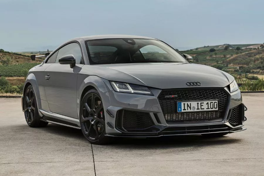 Audi TT RS Coupe Iconic Edition facing right 