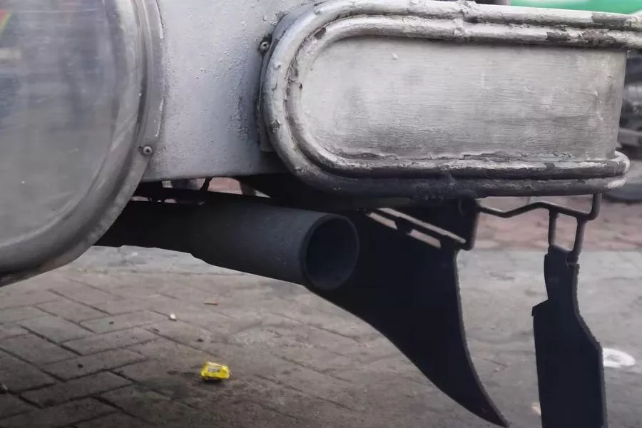 Jeepney tailpipe