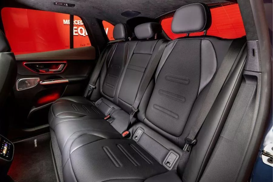 Mercedes-AMG EQE SUV rear seats 