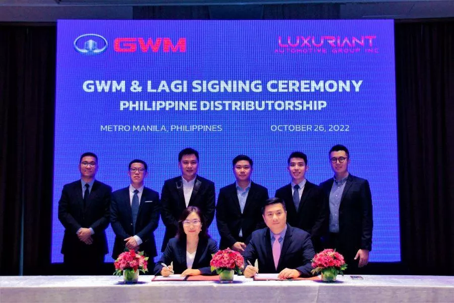 GWM LAGI signing ceremony