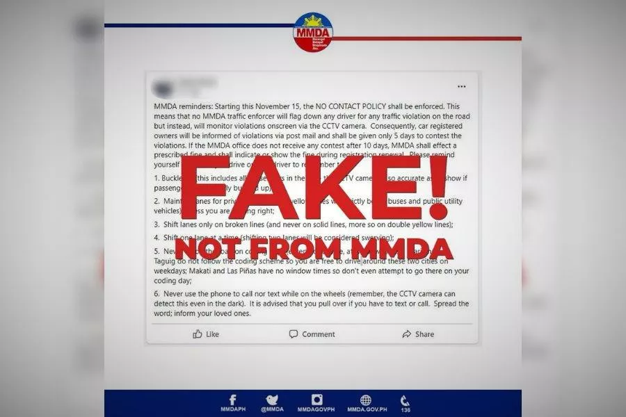 Fake viral message 