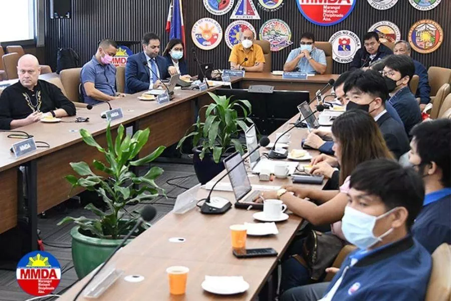 MMDA meeting with WB officials