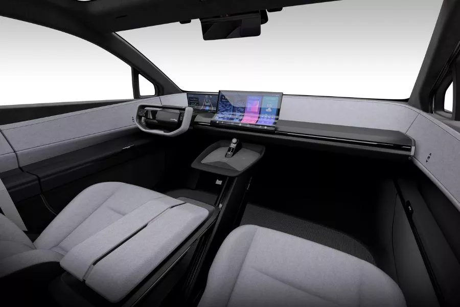 Toyota bZ Concept interior Toyota bZ Concept interior