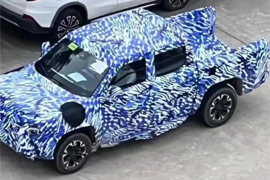 BYD EV pickup prototype