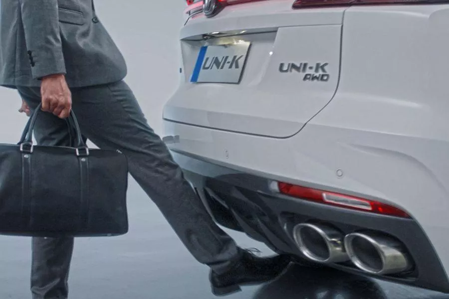 Changan Uni-K tailgate Changan Uni-K tailgate