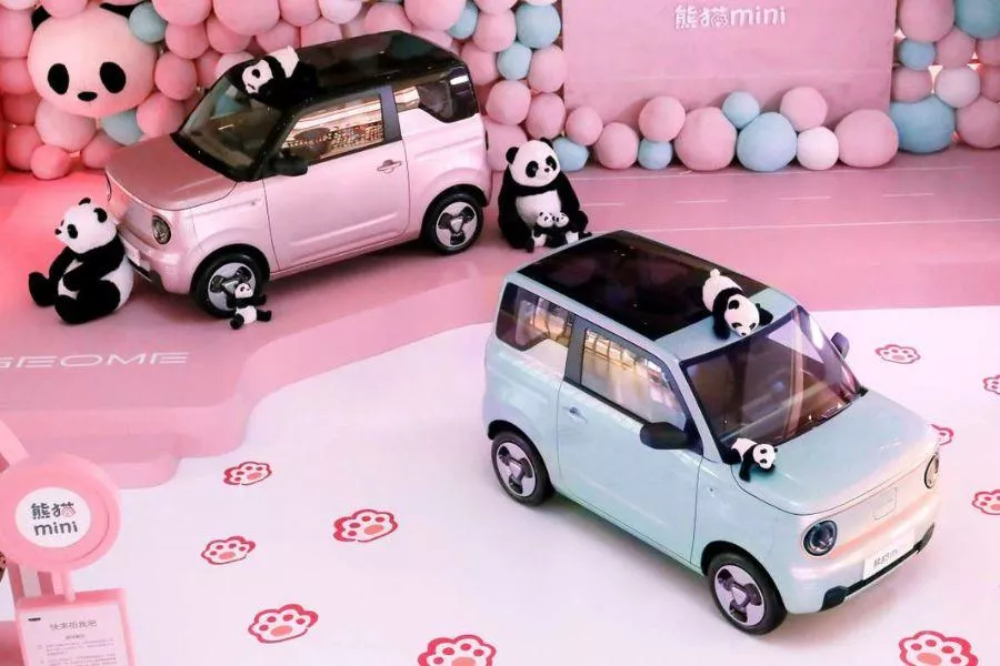 Geely Panda Mini EV shopping mall 