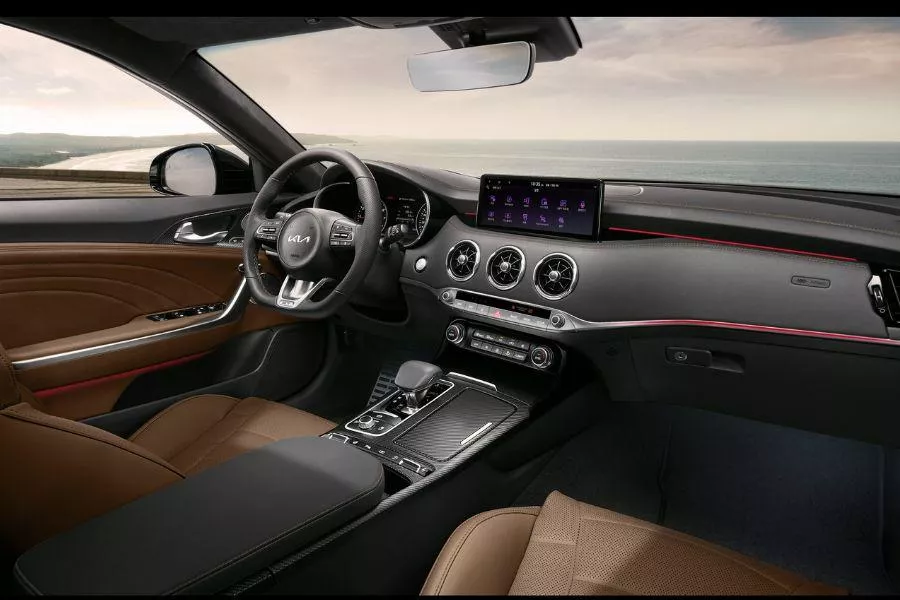 Kia Stinger Tribute Edition interior  
