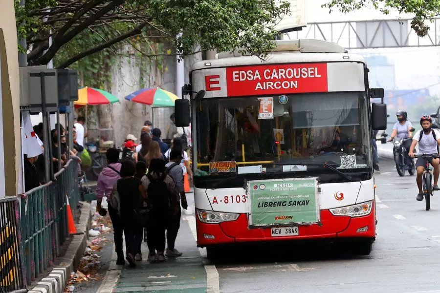 EDSA Busway free bus ride 1