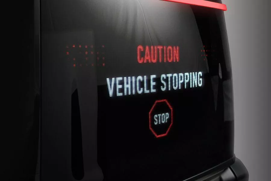 Toyota MX221 rear glass