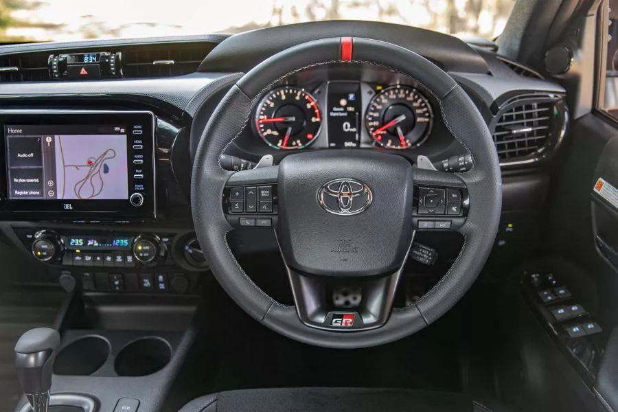 Toyota Hilux GR Sport interior