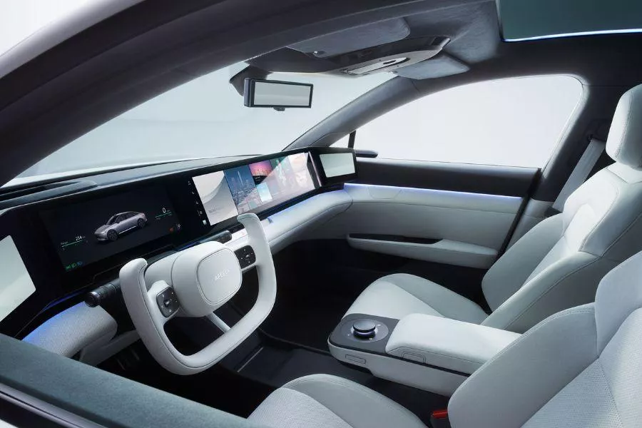 Afeela prototype interior 