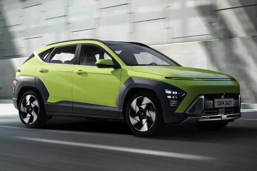 2024 Hyundai Kona on road