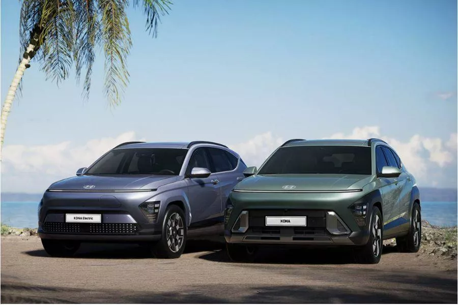 2024 Hyundai Kona standard and EV 