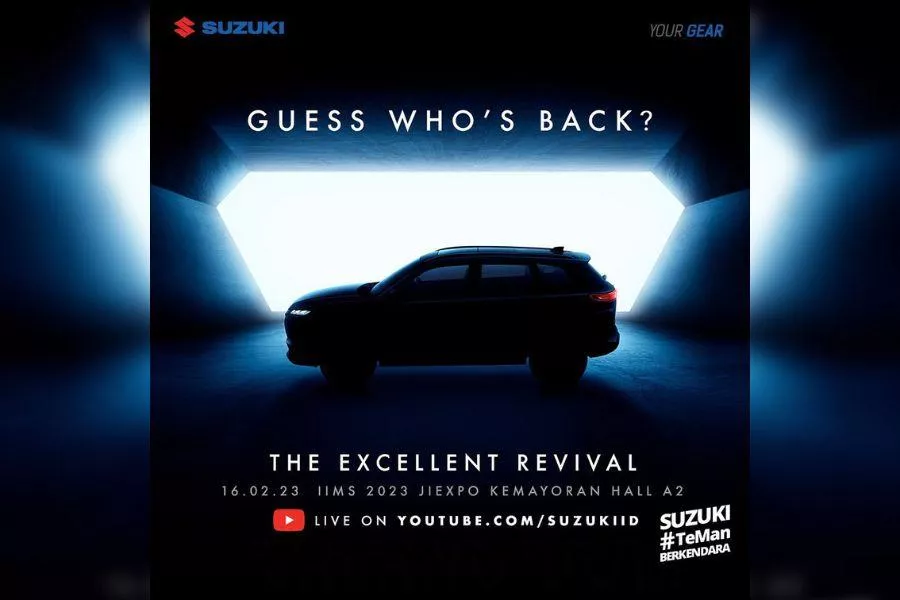 Suzuki Grand Vitara teaser Indonesia 