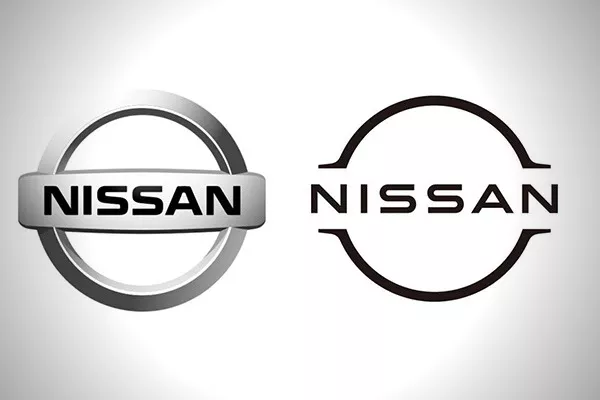 Nissan Old and New Logo