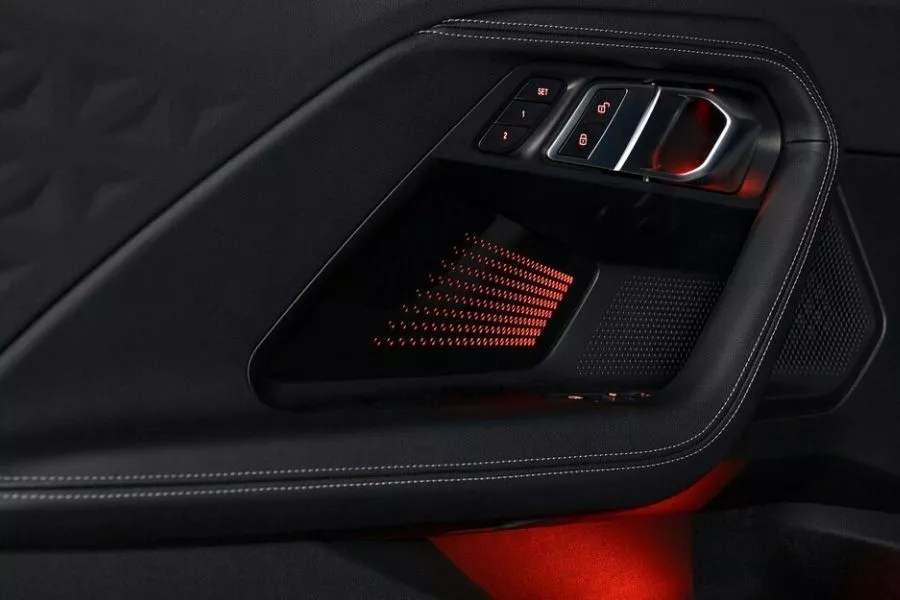 Light-up door panel Light-up door panel