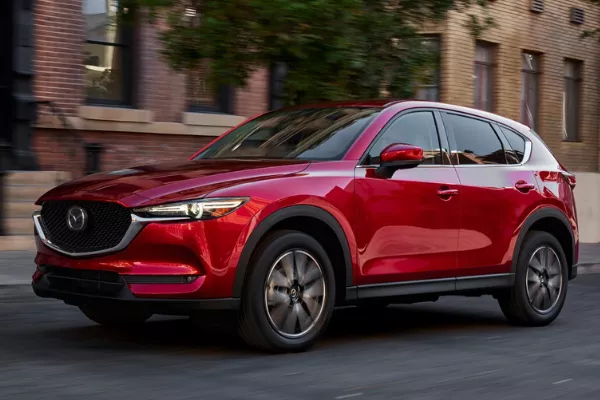 2020 Mazda CX-5 front profile shot