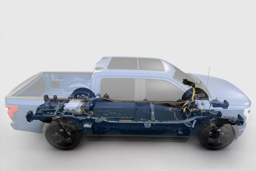 F-150 Lightning powertrain