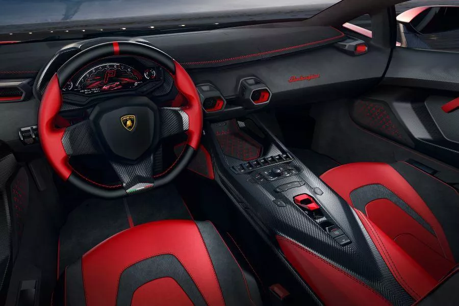 Lamborghini Invencible interior 