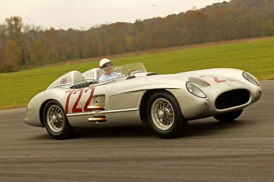 1955 Mercedes-Benz 300 SLR race car 