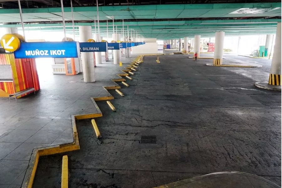 Empty transport terminal