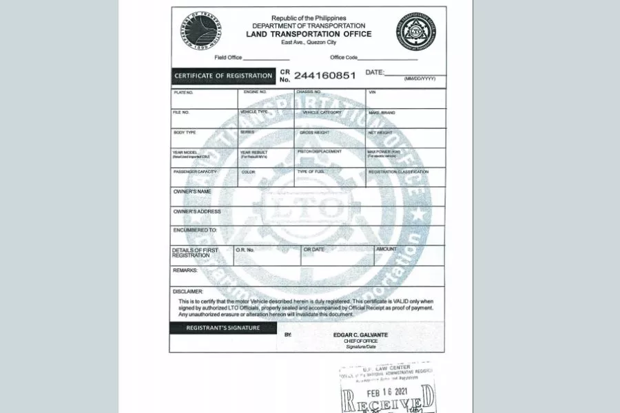 LTO new CR format screenshot