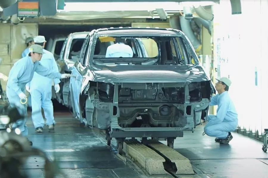 Mitsubishi assembly plant