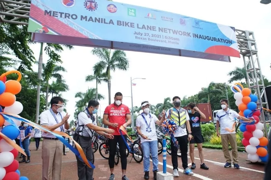 Ceremonial ribbon cutting Ceremonial ribbon cutting