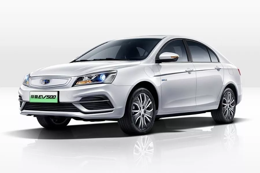 Geely Emgrand EV front profile shot