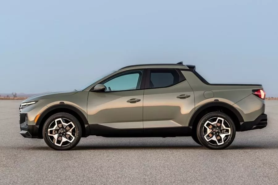 Hyundai Santa Cruz side Hyundai Santa Cruz side