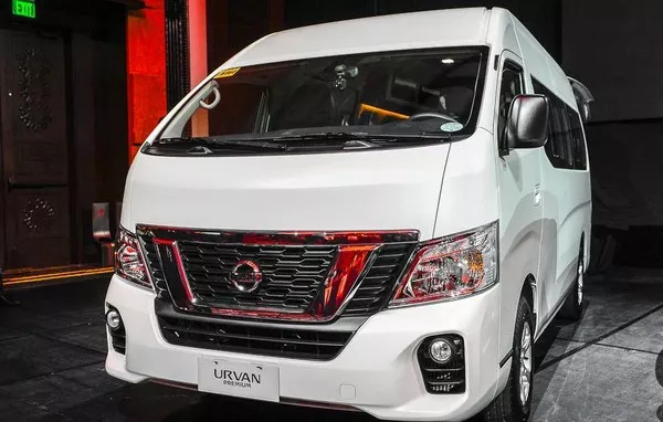 Nissan Urvan Premium S 2018 front fascia
