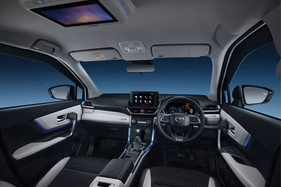 The 2022 Toyota Veloz's interior for the Indonesian Market