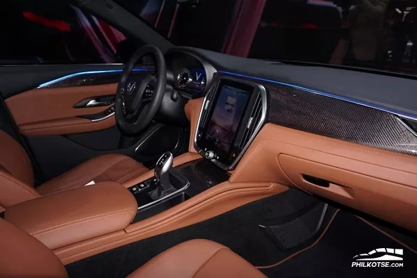 The premium cabin of the VinFast sedan VinFast LUX S2.0 at 2018 Paris Motor Show - cabin