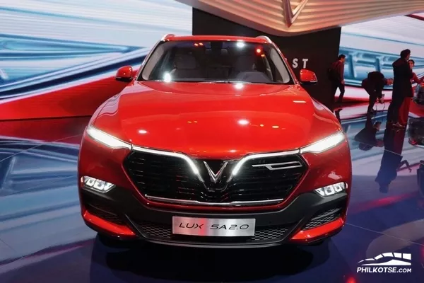 Both models will enter production line in early 2019 VinFast LUX SA2.0 at 2018 Paris Motor Show - front view