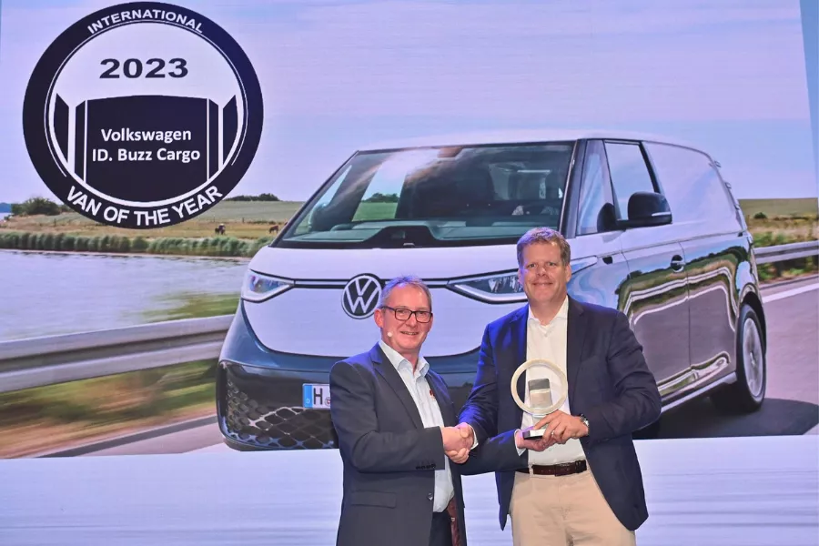 Volkswagen ID. Buzz Cargo wins 2023 International Van Of The Year (IVOTY) award