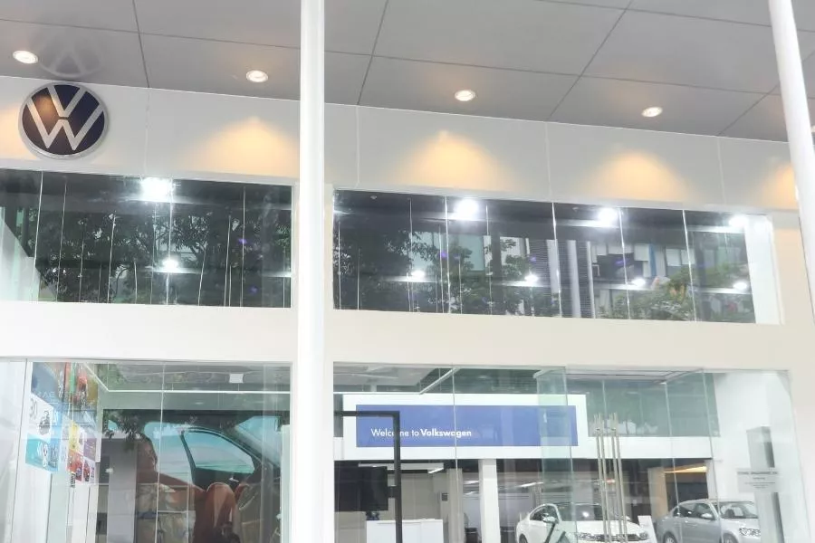 Volkswagen BGC showroom facade