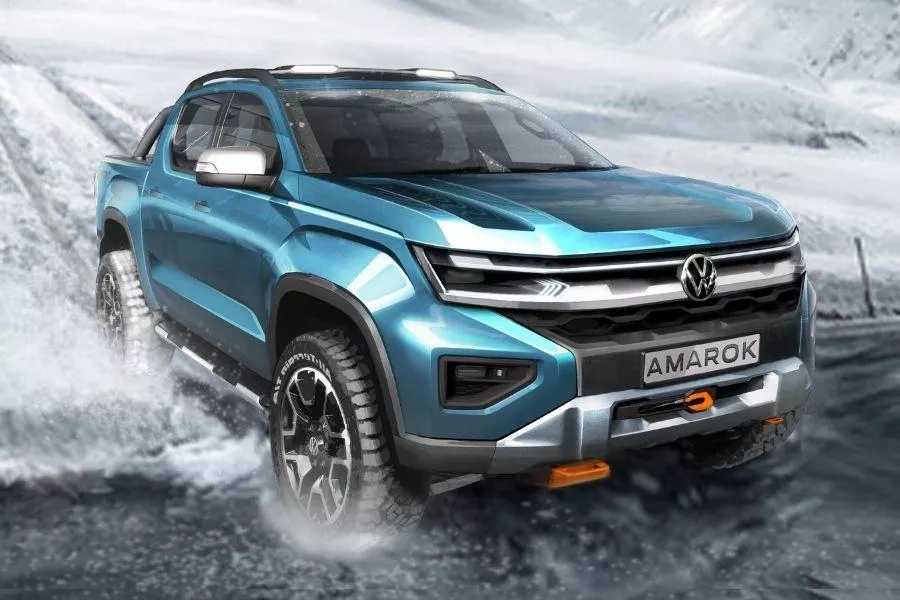 Volkswagen Amarok official teaser sketch