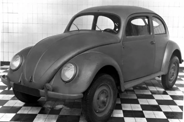 Germany's 'Economic Miracle' Volkswagen Beetle front view