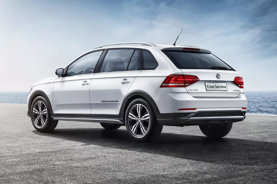 Volkswagen Cross Santana rear view