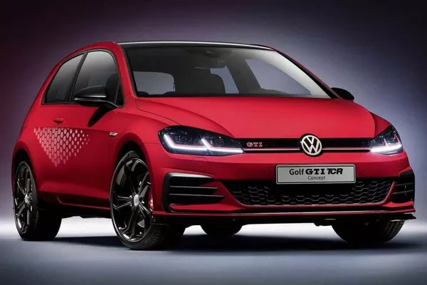 Volkswagen Golf GTI TCR 2019 angular front