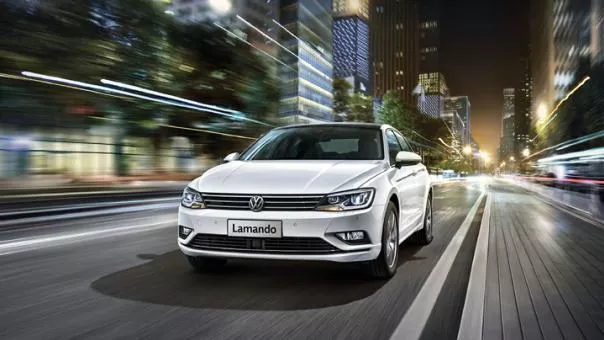 Volkswagen Lamando 2018 on the road