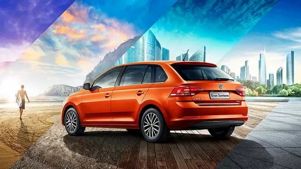 VW Santana GTS angular rear