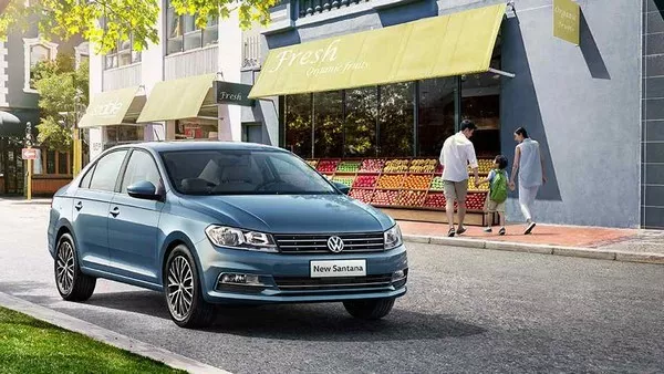Volkswagen Santana 2018 angular front