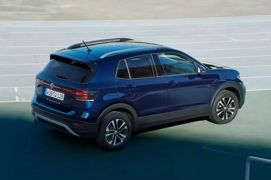 Volkswagen T-Cross rear view