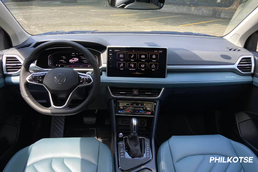 Interior of the Tharu Volkswagen Tharu interior view