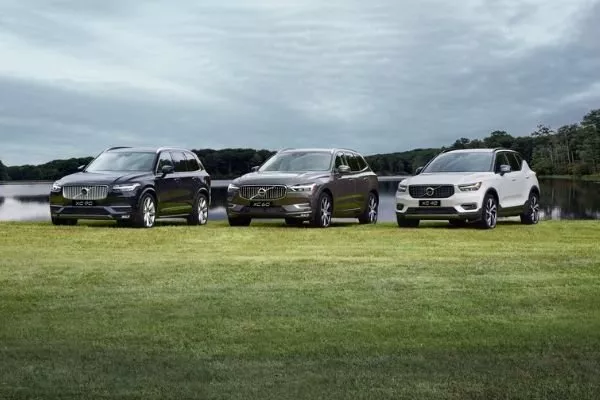 The Volvo XC40, XC60, and XC90