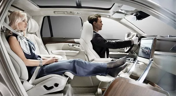 Volvo XC90's lush interior