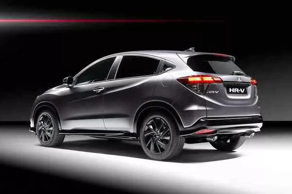 Gray 2019 HR-V Sport